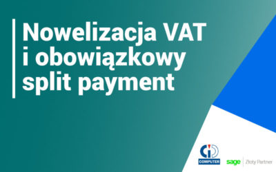 Obowiązkowy split payment od września 2019